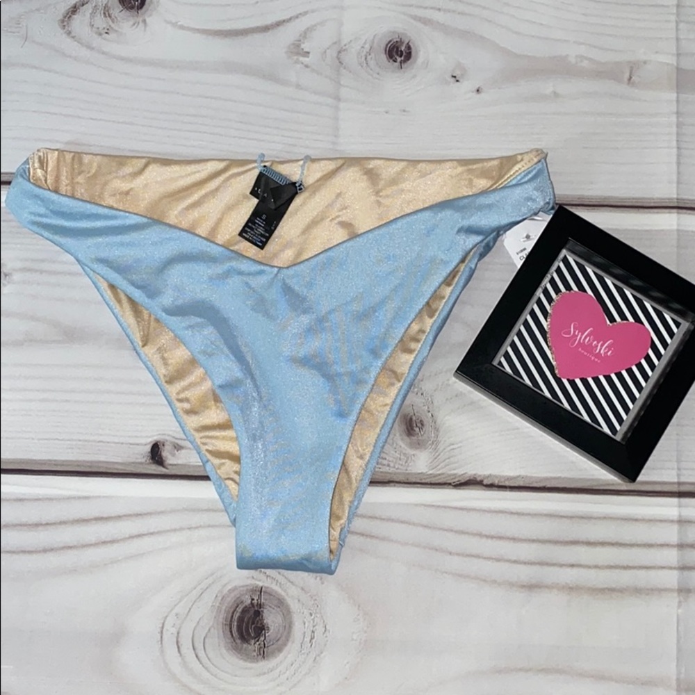 🦋LA HEARTS V FRONT WOMENS BIKINI BOTTOMS NWT - Picture 2 of 3